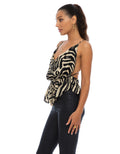 STARLA TOP-ZEBRA